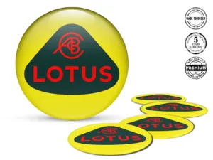 Lotus Ruota Emblema Edizione Adesivi Cupola Pregiati